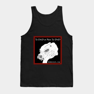 Retired DnD or Not Logo with Website Tank Top